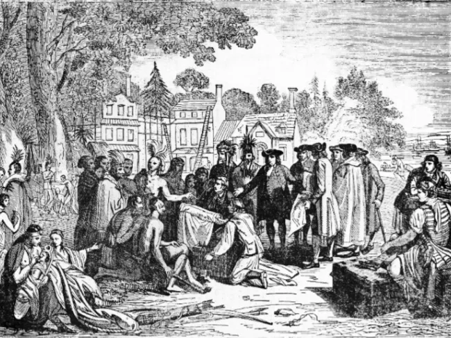 portrait from 1800s colonial expedition